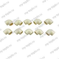 Комплект углов полипропиленовых 90 гр  20 мм PPRC Kalde 10 шт (ugolpolip9020Kald)