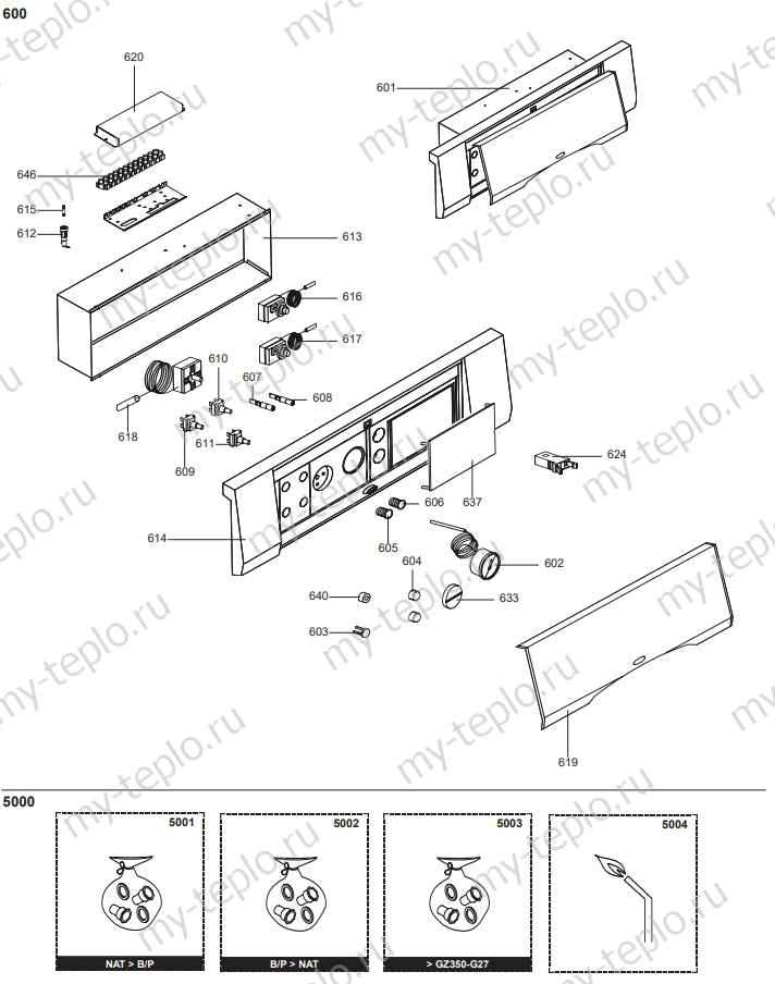 Запчасти Ariston UNOBLOC GPV 24 RI купить в Симферополе