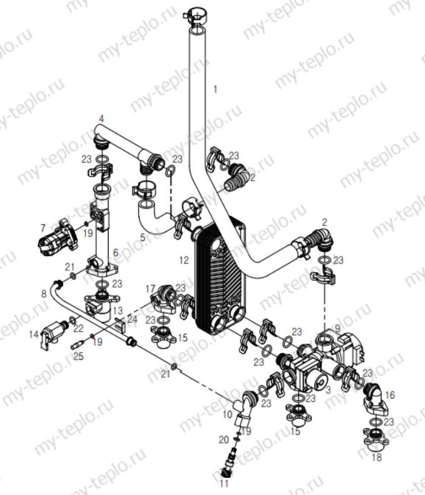 daewoo запчасти для котлов купить в Симферополе
