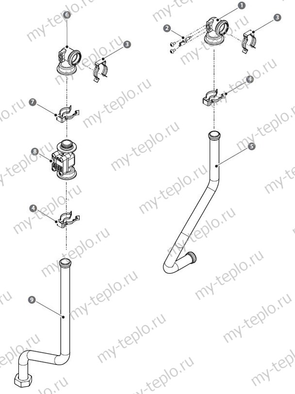 запчасти для Navien Deluxe 30K