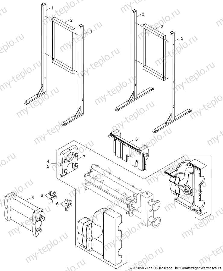 Запчасти Buderus Logamax plus GB162-100 купить в Симферополе