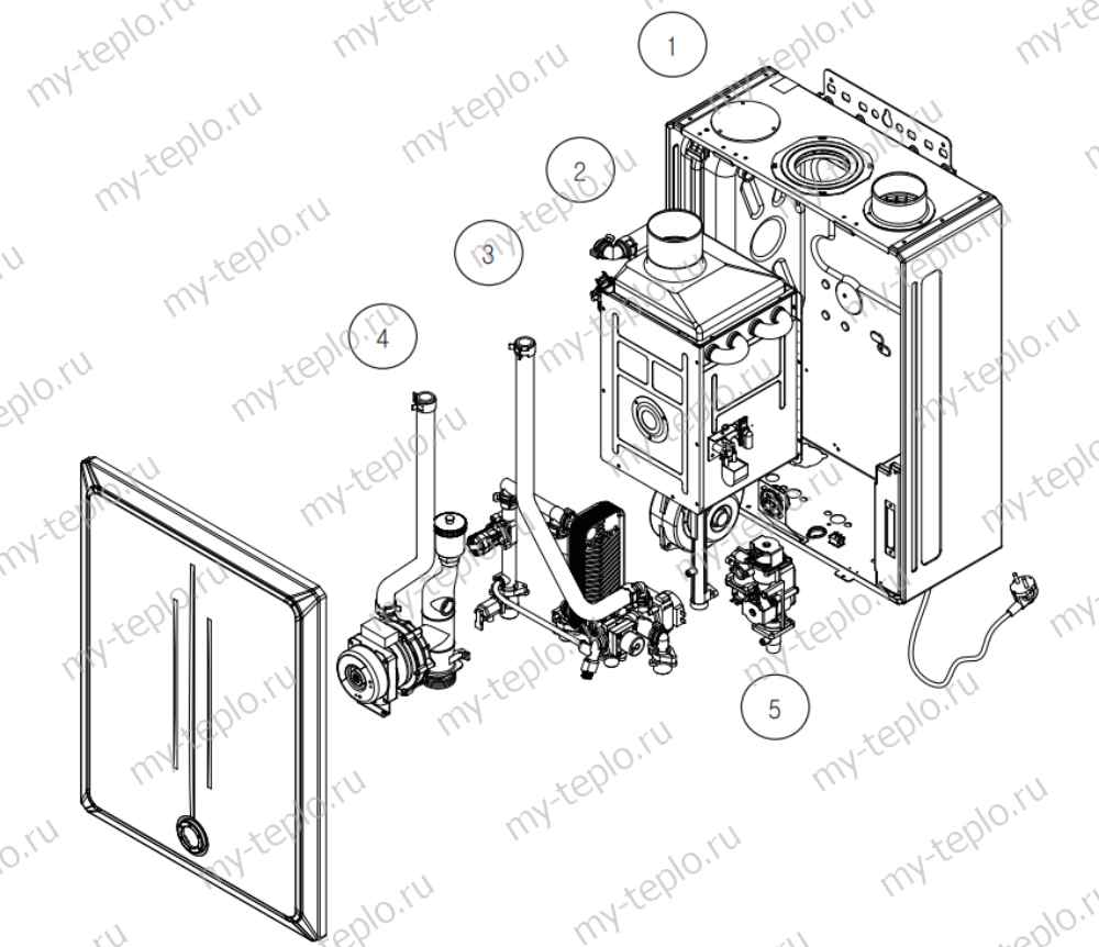 газовый котел дэу запчасти купить в Симферополе