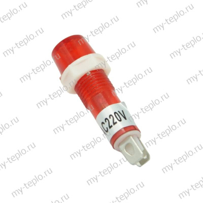 Лампа сигнальная красная для котла Эван WARMOS Comfort (lampakrasWarmosComfort)