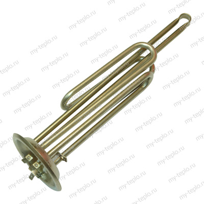 ТЭН для водонагревателя, нержавеющий, 2500 Вт, М6 под анод, фланец 92 мм  SPR (10942)